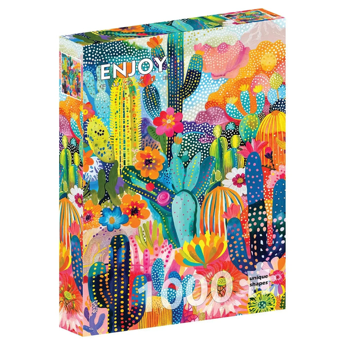 Cacti Land 1000 Piece Jigsaw Puzzle Enjoy - for just $24.99! 
