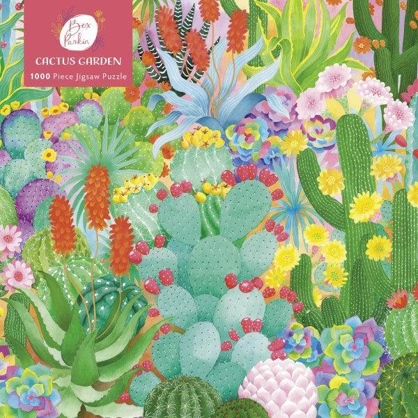 Cactus Garden by Bex Parkin 1000 Piece Jigsaw Puzzle Flame Tree - for just $19.99! 