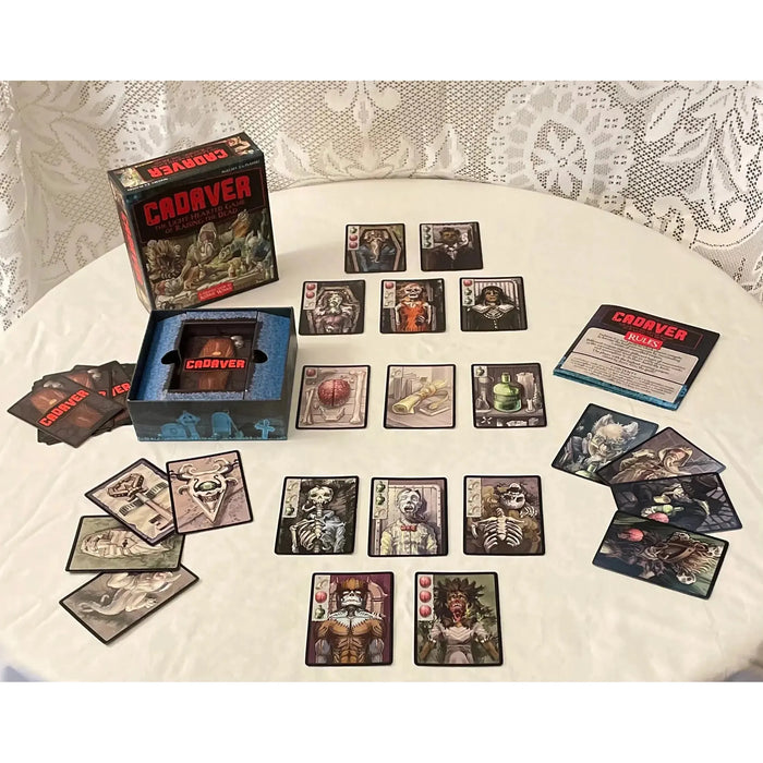 Cadaver - A Cunning Card Game for Aspiring Necromancers - Outset - for just $14.99! 