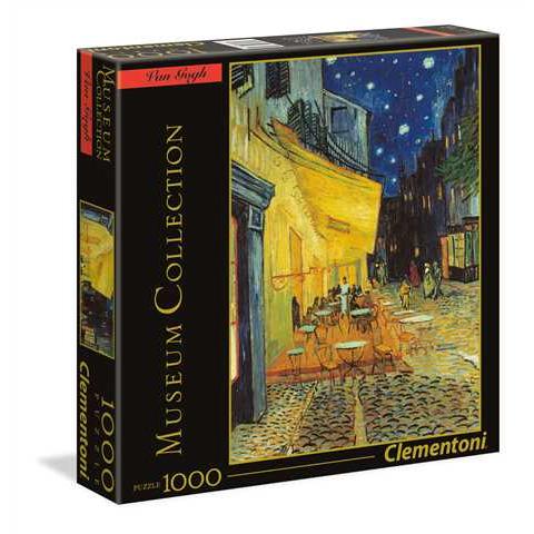 Cafe Terrace at Night by Van Gogh 1000 Piece Jigsaw Puzzle Clementoni - for just $24.99! 