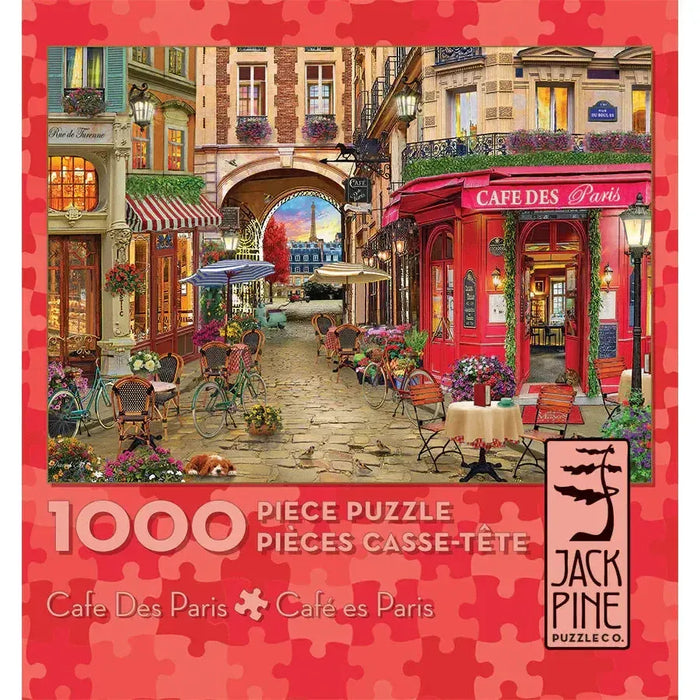 Cafe des Paris 1000 Piece Jigsaw Puzzle Jack Pine - for just $14.99! 