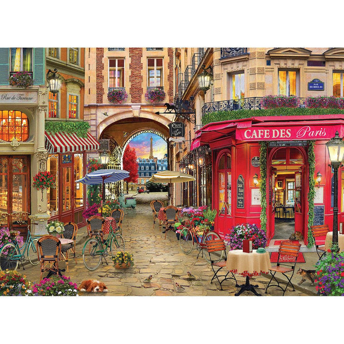 Café des Paris 500 Piece Jigsaw Puzzle Cobble Hill - for just $17.99! 