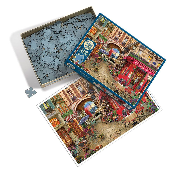 Café des Paris 500 Piece Jigsaw Puzzle Cobble Hill - for just $17.99! 