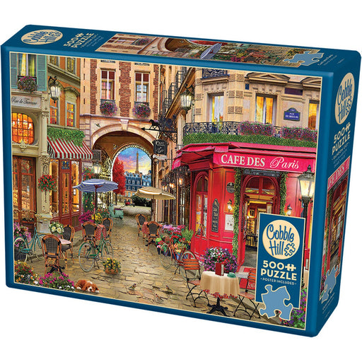 Café des Paris 500 Piece Jigsaw Puzzle Cobble Hill - for just $17.99! 