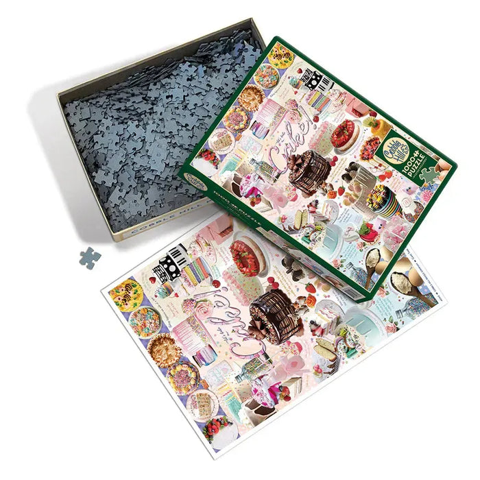 Cake Time 1000 Piece Jigsaw Puzzle Cobble Hill - for just $19.99! 