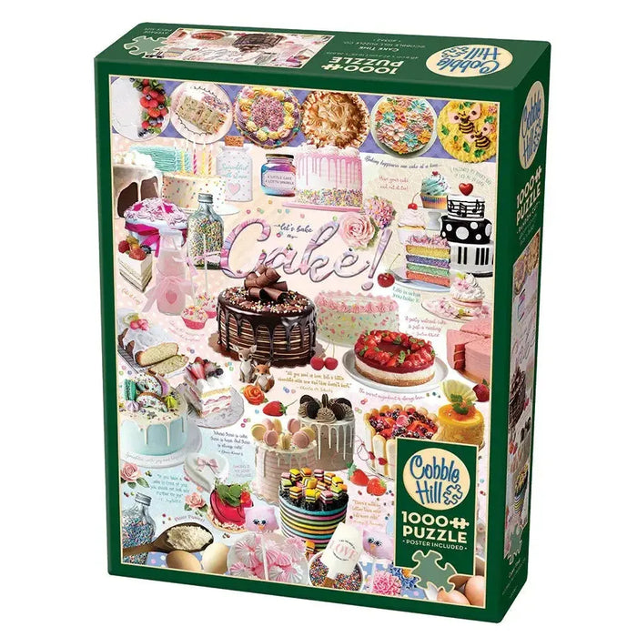 Cake Time 1000 Piece Jigsaw Puzzle Cobble Hill - for just $19.99! 
