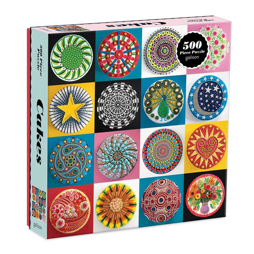 Cakes 500 Piece Jigsaw Puzzle Galison - for just $17.99! 