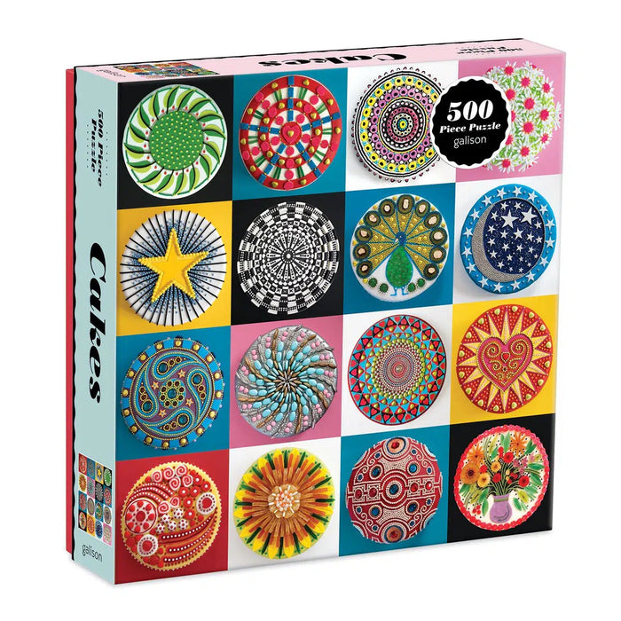 Cakes 500 Piece Jigsaw Puzzle Galison - for just $17.99! 