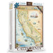California 1000 Piece Jigsaw Puzzle Xplorer Maps - for just $24.99! 