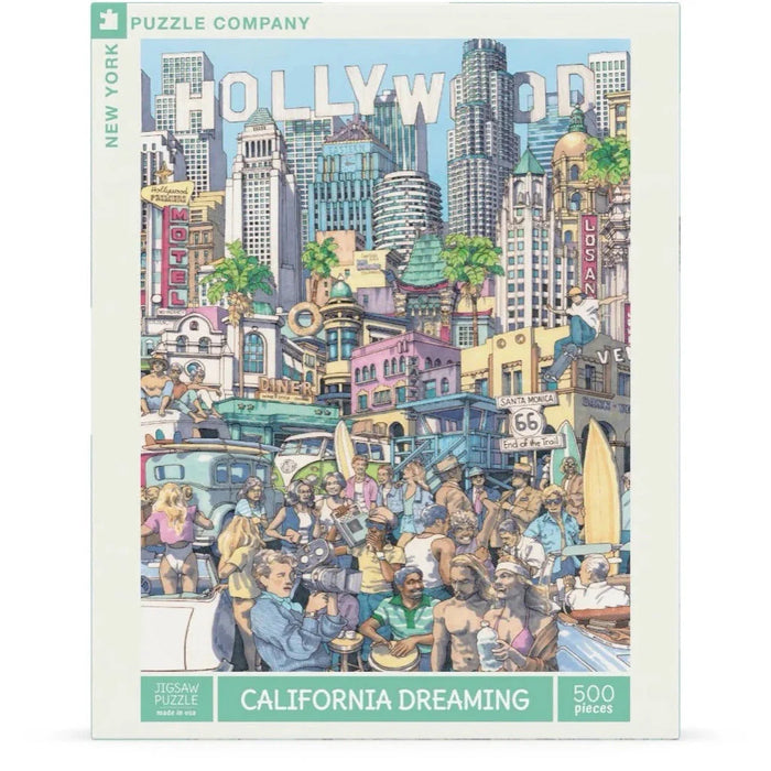 California Dreaming 500 Piece Jigsaw Puzzle NYPC - for just $22.99! 