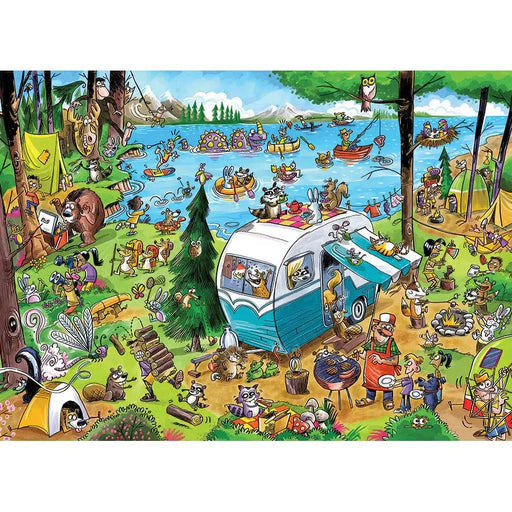 Call of the Wild Doodle Town 1000 Piece Jigsaw Puzzle Cobble Hill - for just $19.99! 