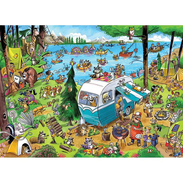 Call of the Wild Doodle Town 1000 Piece Jigsaw Puzzle Cobble Hill - for just $19.99! 