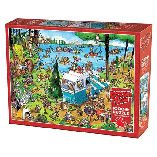 Call of the Wild Doodle Town 1000 Piece Jigsaw Puzzle Cobble Hill - for just $19.99! 