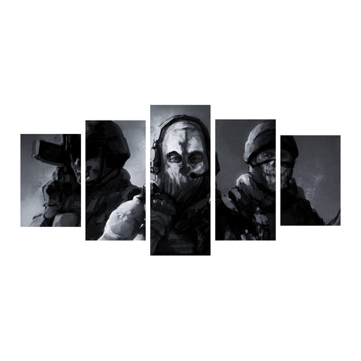 Call of Duty Modern Warfare 2 Wall Canvas Set - Canvas Durability, Gamer's Delight Decor - for just $105! 
