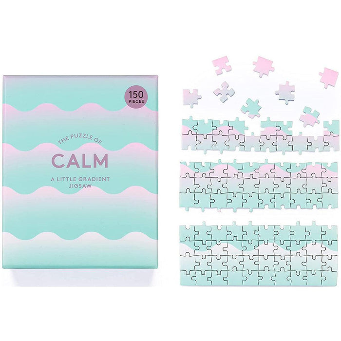 Calm 150 Piece Mini Gradient Jigsaw Puzzle Laurence King - for just $12.99! 