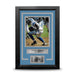 Calvin Johnson in Action Detroit Lions 8" x 10" Framed Football Photo with Engraved Autograph - for just $79.99! 