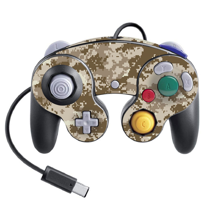 Nintendo Game Cube Controller Super Smash Bros Camo Series Skins - for just $14! 