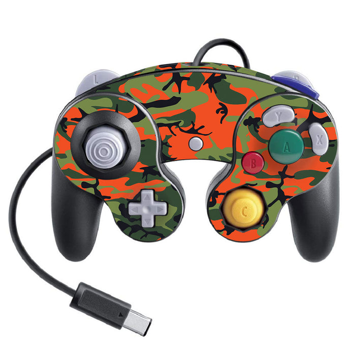 Nintendo Game Cube Controller Super Smash Bros Camo Series Skins - for just $14! 