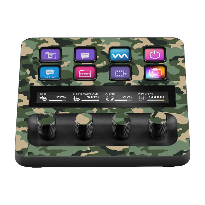Elgato Stream Deck + Camo Series Skins - for just $16! 