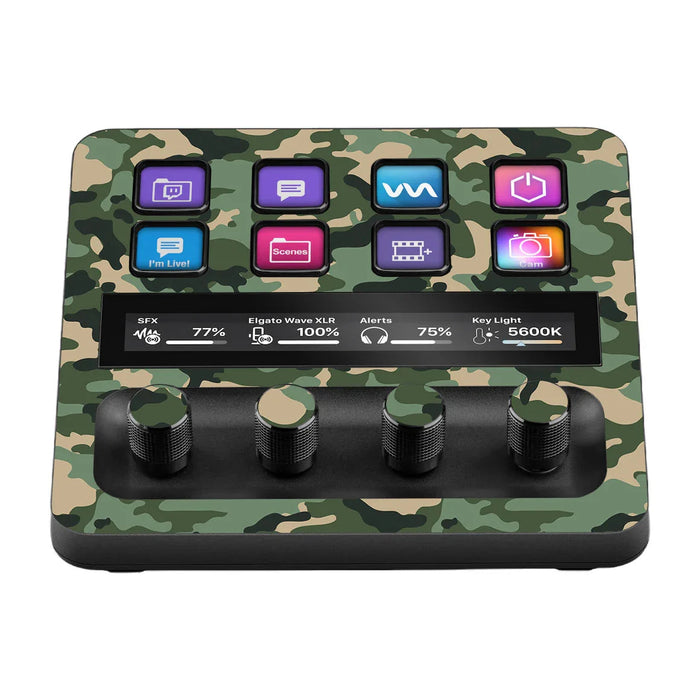 Elgato Stream Deck + Camo Series Skins - for just $16! 