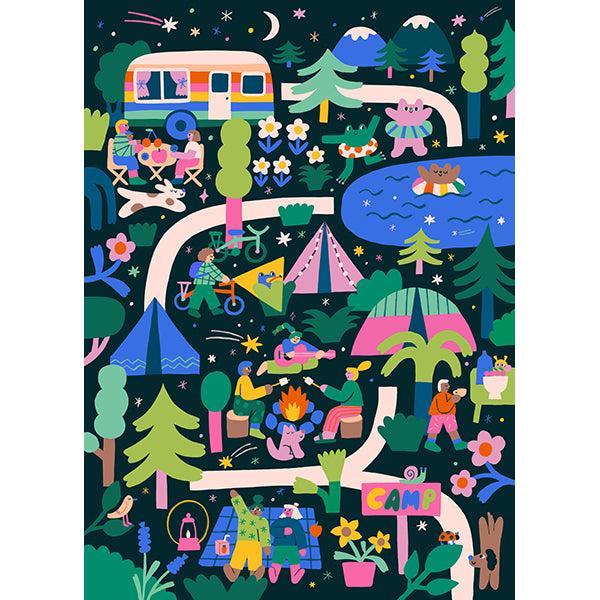 Camp Friendship 1000 Piece Jigsaw Puzzle Holiyay - for just $29.99! 