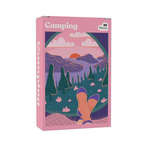 Camping 99 Piece Mini Jigsaw Puzzle Puzzledly - for just $9.99! 