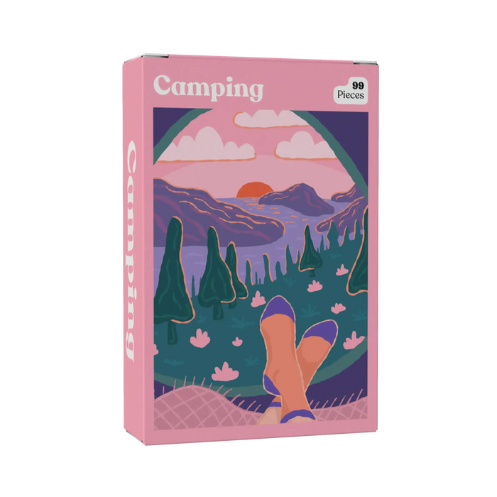 Camping 99 Piece Mini Jigsaw Puzzle Puzzledly - for just $9.99! 