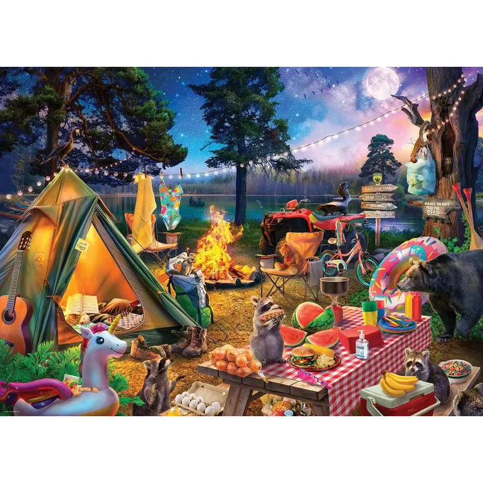 Camping Life 300 Piece Jigsaw Puzzle Eurographics - for just $17.99! 