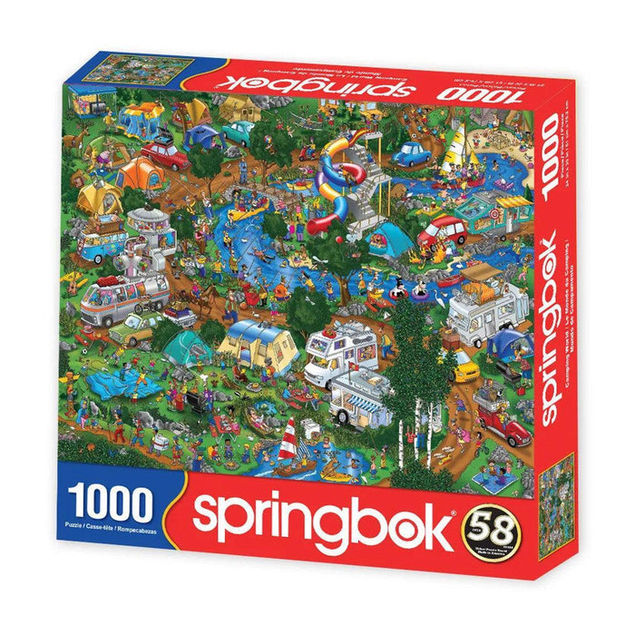 Camping World 1000 Piece Jigsaw Puzzle Springbok - for just $19.99! 