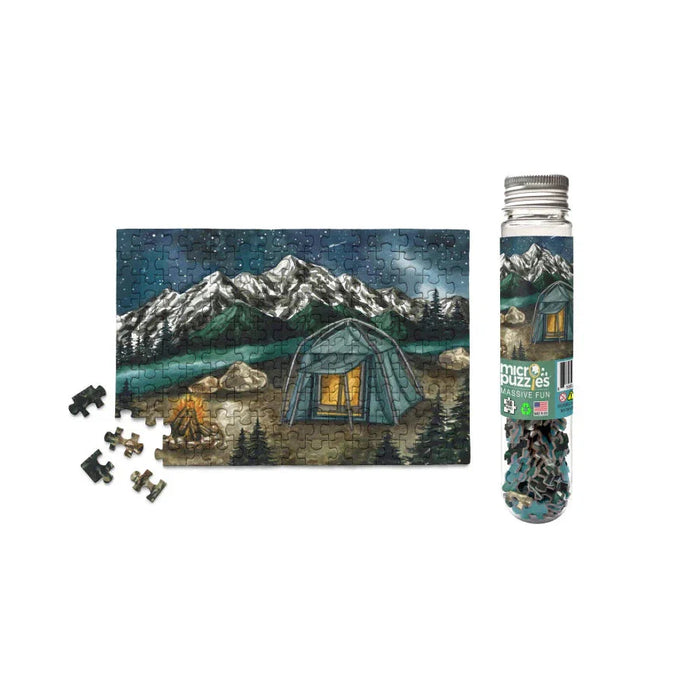 Camping in the Pacific Northwest 150 Piece Mini Jigsaw Puzzle Micro Puzzles - for just $10.99! 