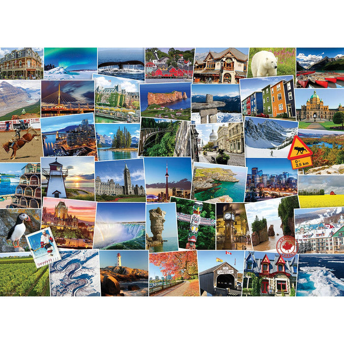 Canada Globetrotter 1000 Piece Jigsaw Puzzle Eurographics - for just $19.99! 