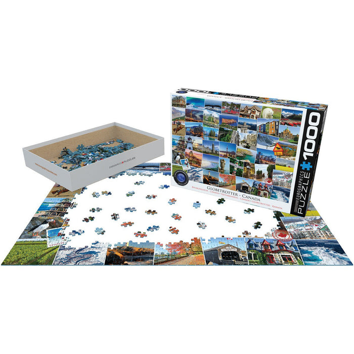 Canada Globetrotter 1000 Piece Jigsaw Puzzle Eurographics - for just $19.99! 