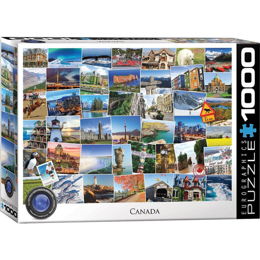 Canada Globetrotter 1000 Piece Jigsaw Puzzle Eurographics - for just $19.99! 