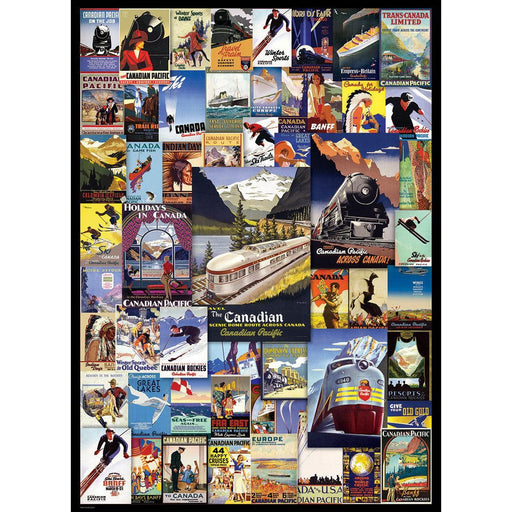 Canadian Pacific Railway Adventures 1000 Piece Jigsaw Puzzle Eurographics - for just $19.99! 