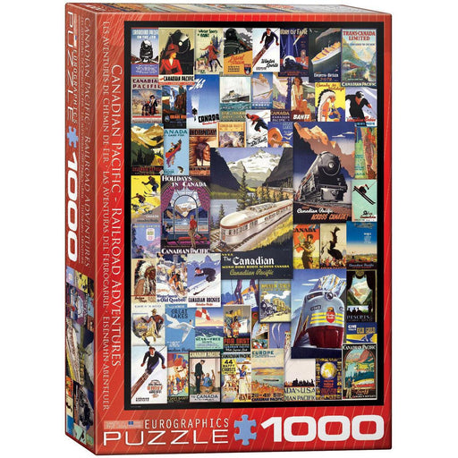 Canadian Pacific Railway Adventures 1000 Piece Jigsaw Puzzle Eurographics - for just $19.99! 