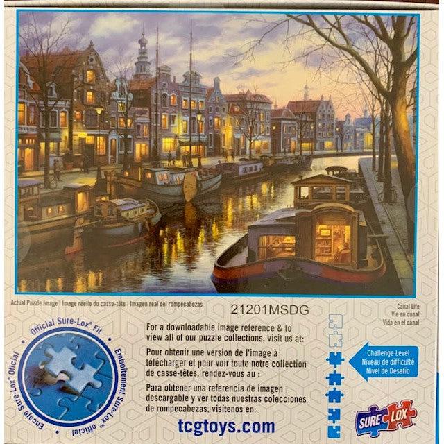 Canal Life Romantic Holiday 1000 Piece Jigsaw Puzzle Sure Lox - for just $14.99! 