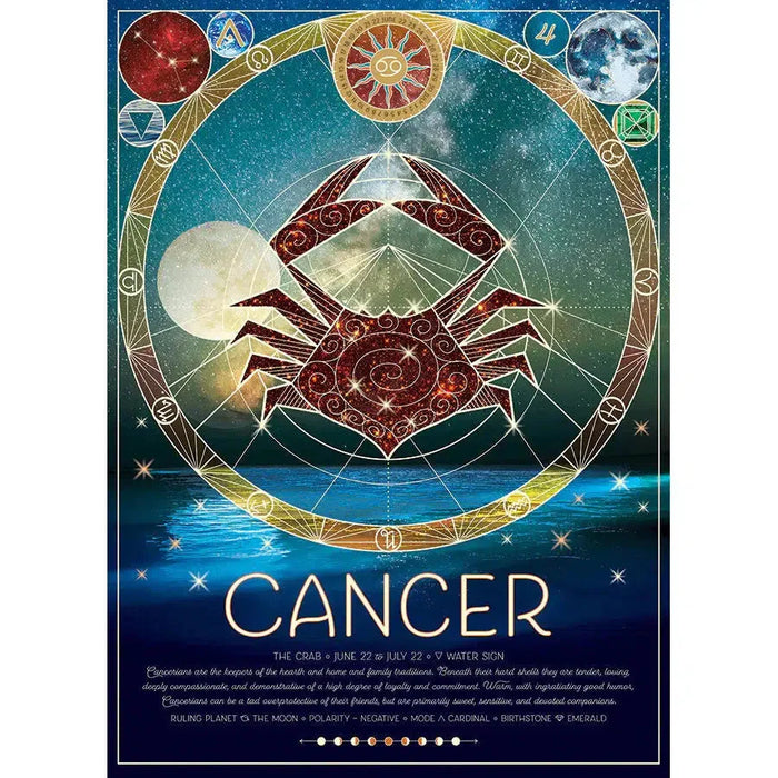 Cancer 500 Piece Jigsaw Puzzle Cobble Hill - for just $17.99! 