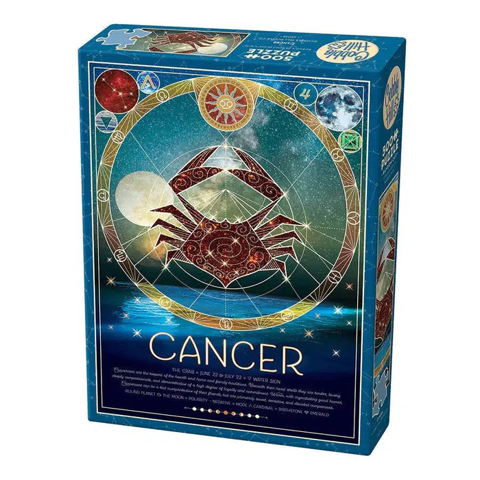 Cancer 500 Piece Jigsaw Puzzle Cobble Hill - for just $17.99! 