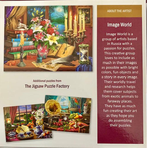 Candlelight Study Elegant Interiors 1000 Piece Jigsaw Puzzle Leap Year - for just $14.99! 