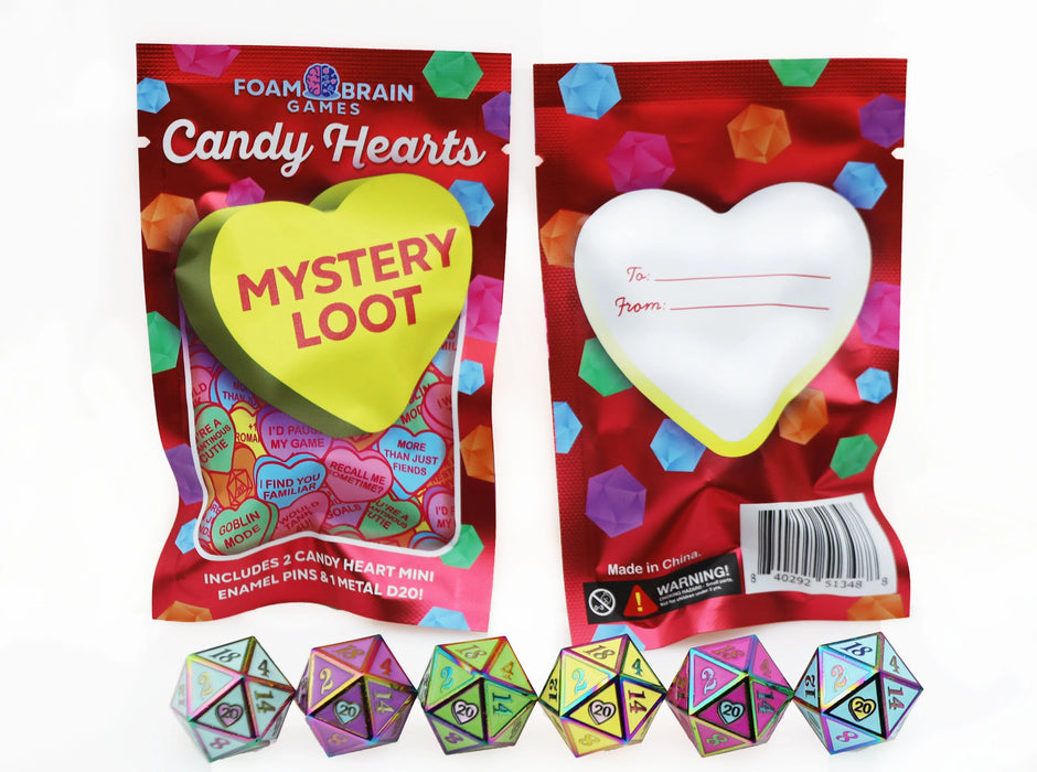 Mystery Loot Dice: Candy Hearts 3 - for just $18! 