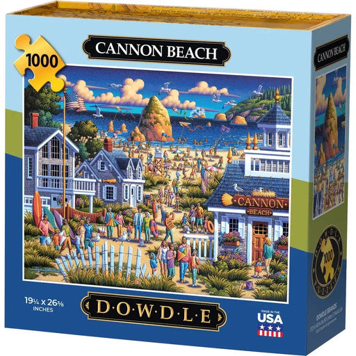 Cannon Beach 1000 Piece Jigsaw Puzzle Dowdle - for just $21.99! 