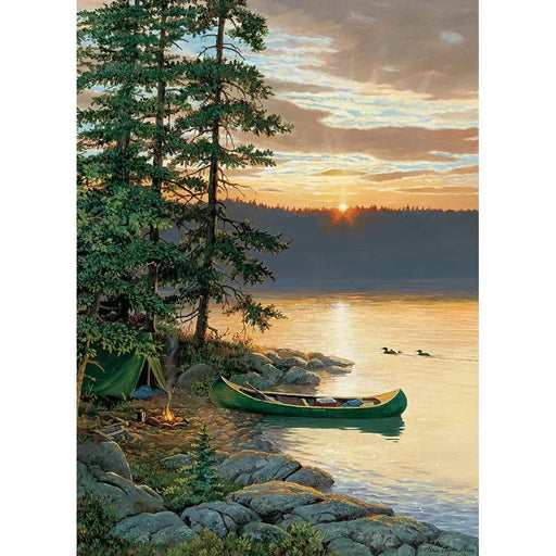 Canoe Lake 1000 Piece Jigsaw Puzzle Jack Pine - for just $14.99! 