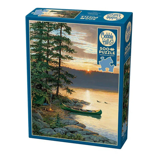 Canoe Lake 500 Piece Jigsaw Puzzle Cobble Hill - for just $17.99! 