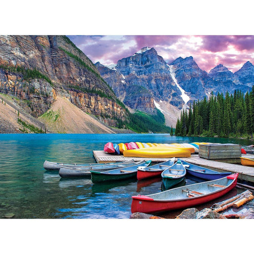 Canoes on the Lake 1000 Piece Jigsaw Puzzle Eurographics - for just $19.99! 