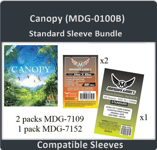 "Canopy" Compatible Card Sleeve Bundle - for just $10.50! 
