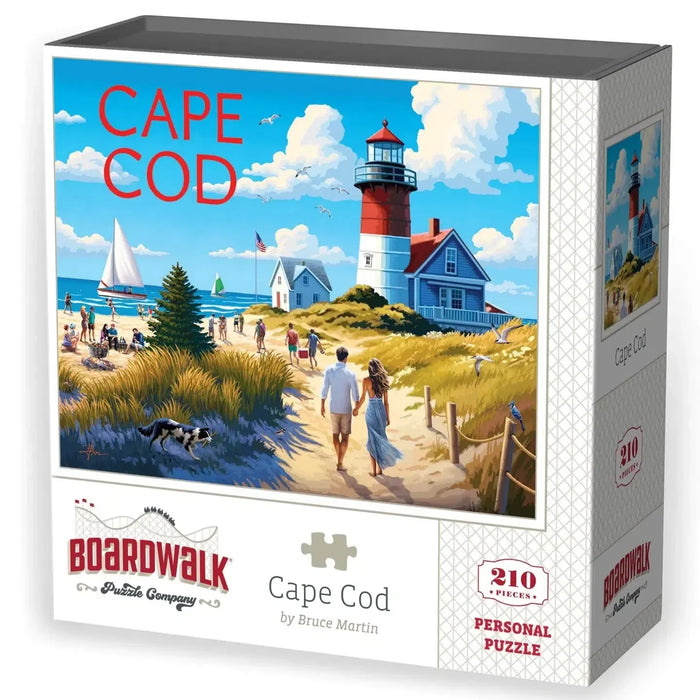 Cape Cod 210 Piece Jigsaw Puzzle Boardwalk - for just $11.99! 