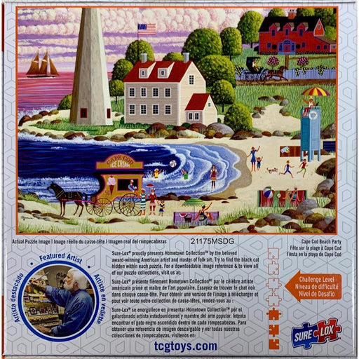 Cape Cod Beach Party Hometown Collection 300 Piece Jigsaw Puzzle Sure Lox - for just $14.99! 