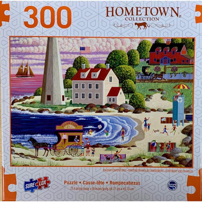 Cape Cod Beach Party Hometown Collection 300 Piece Jigsaw Puzzle Sure Lox - for just $14.99! 