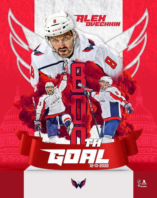 Alex Ovechkin Washington Capitals 800th Career Goal 8" x 10" Hockey Collage Photo - for just $9.99! 