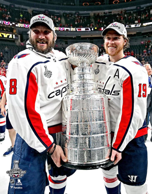 Alex Ovechkin & Nicklas Backstrom Washington Capitals 2018 Stanley Cup Champions 8x10 Hockey Photo - for just $9.99! 